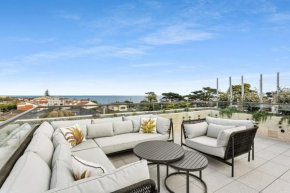 Luxe Beach Penthouse with Bay Views